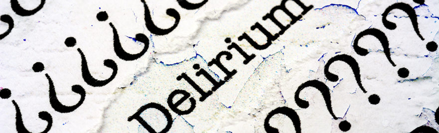 Delirium typed on paper