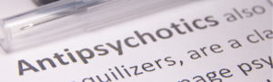 Image that states Antipsychotic